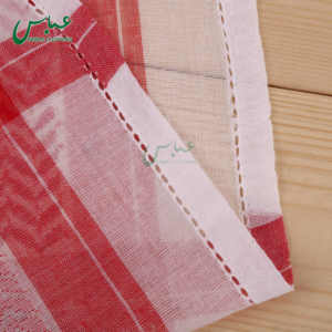 Écharpe carrée en polyester grande taille 55, rouge et <span class=keywords><strong>blanche</strong></span>, style arabe, Yashmagh musulman pour hommes, vente en gros - Product Image 3