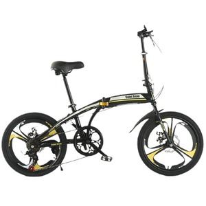 Alta qualidade 20 polegadas ultra leve dobrável velocidade variável liga de alumínio bicicleta Magnésio liga roda integrada - Product Image 1