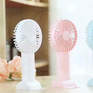 Ventilador de Mano Eléctrico de Plástico con Soporte para Teléfono, Mini Ventilador USB Recargable con Soporte para Teléfono, Regalos Personalizados Promocionales - Product Image 4