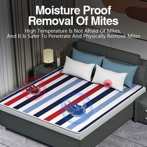 Couverture chauffante électrique chauffante 220/110V, couverture chauffante plus épaisse, thermostat <span class=keywords><strong>de</strong></span> matelas, couverture chauffante pour l'hiver - Product Image 4