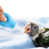 Abreuvoir en Silicone de qualité alimentaire pour bébés oiseaux, distributeur d'eau manuel pour petits animaux de compagnie, 30ml