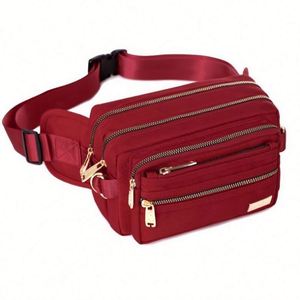 Sac banane imperméable extra large personnalisé avec fermeture éclair pour homme et femme - Sac de taille pour la randonnée, la course, les voyages et les sports de plein air - Product Image 4