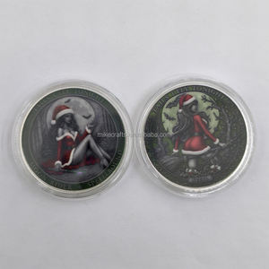 Moneda <span class=keywords><strong>de</strong></span> Metal <span class=keywords><strong>de</strong></span> Bruja para Regalos Navideños y <span class=keywords><strong>de</strong></span> Halloween al por Mayor - Product Image 6