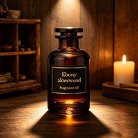 Huile de Parfum de Luxe Arabe à l'Aloès et au Bois d'Ébène, Huile Essentielle Hautement Concentrée pour Femme et Homme, Collection d'Huiles Aromatiques Certifiées
