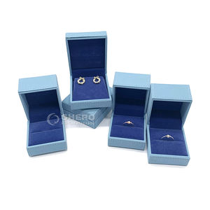 Caja de Embalaje para Joyería, Caja de Regalo de Terciopelo, Diseño Elegante, Caja de Gamuza para Collares, Caja de Terciopelo de Alta Gama para Anillos de Diamantes - Product Image 3