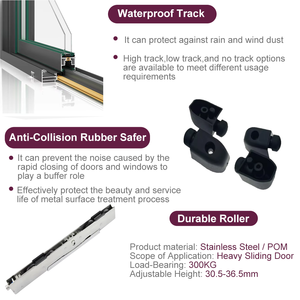 Hiện đại đa-bảng điều chỉnh Tempered Glass trượt phân vùng hệ thống không thấm nước cho văn phòng khách sạn phòng ngủ phòng Divider cho văn phòng Mall - Product Image 6