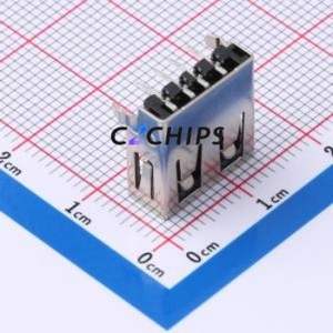 USB-ZD-119DIP USB Connector Through hole Component (THT) Connector ( Mounting Type: Sink Board ) - Product Image 2