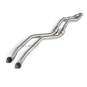 Tuyau d'échappement intermédiaire haute performance Precision N52 N54 pour moteur <span class=keywords><strong>BMW</strong></span> <span class=keywords><strong>125i</strong></span> 128i <span class=keywords><strong>E82</strong></span> 3.0L 3.0T 2008-2012 – Amélioration des performances et mise à niveau - Product Image 2