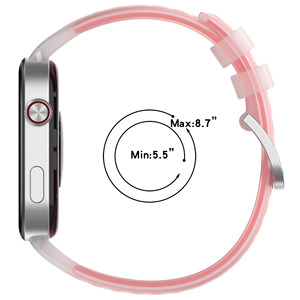<span class=keywords><strong>Bracelet</strong></span> en silicone transparent souple pour Xiaomi <span class=keywords><strong>Mi</strong></span> Band 8 Pro 9 Pro 10 Pro Redmi Watch 4 5 6 - Product Image 6