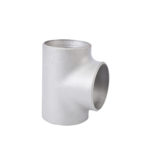 Raccord en T droit sans soudure en acier au carbone haute performance pour systèmes de conduites de pétrole et de gaz prêts à l'emploi pour l'hydrogène, conforme aux normes ASME B16.9 et ASTM A234 WPB - Product Image 1