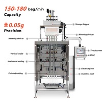 Automatische Multi Track VFFS Fruit Flavour Drink Poeder Stick Verpakkingsmachine 5-baans Elektrolyt Drink Mix Verpakkingsmachine