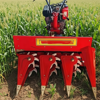 Moissonneuse-broyeuse multifonctionnelle compacte à haut rendement pour la récolte du soja et de l'armoise sur tous types de terrains