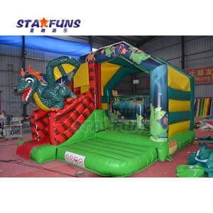 Videur gonflable <span class=keywords><strong>Dragon</strong></span> Maison gonflable pour tout-petits avec toboggan Combo Château gonflable <span class=keywords><strong>Dragon</strong></span> Château de saut gonflable avec toboggan - Product Image 3