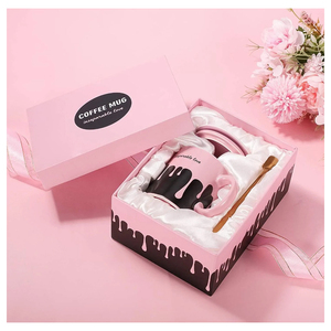 Personalized Custom Print Retail Luxury Boutique Shopping Paper Bag 16 oz <strong>Ceramic</strong> Mug Packaging <strong>Box</strong> Coffee Cup Package Gift <strong>Box</strong> - Product Image 1