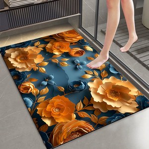 שטיח אמבטיה חדש, בטוח, גדול, ייבוש מהיר, עמיד למים, נגד החלקה, שטיח רצפה לאמבטיה, שטיח נגד החלקה - Product Image 2