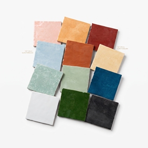 Baldosas de Porcelana Antideslizantes Zellige de Alto Brillo 100x100mm para Uso Interior y Exterior en Salas de Estar - Product Image 2