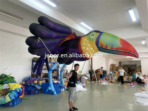 Disfraz Inflable <span class=keywords><strong>Gigante</strong></span> de Tucán, Marioneta de Aves Inflable para Desfiles y Actuaciones al Aire Libre - Product Image 3