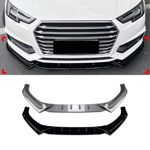 สปอยเลอร์กันชนหน้ารถยนต์ ดิฟฟิวเซอร์ ครอบกันชน ชุดแต่ง สำหรับ Audi A4 S4 B9 Sline 2017-2019 อุปกรณ์ตกแต่งรถยนต์ - Product Image 2