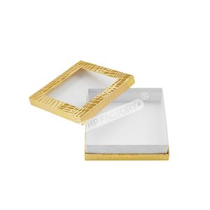 Caja <span class=keywords><strong>de</strong></span> Regalo Rígida <span class=keywords><strong>de</strong></span> Lujo con Patrón <span class=keywords><strong>de</strong></span> Cocodrilo Dorado, con Laminación Brillante/Mate, Grabado en Relieve, Embalaje Personalizado con Marca, <span class=keywords><strong>Estuches</strong></span> <span class=keywords><strong>de</strong></span> Regalo - Product Image 3