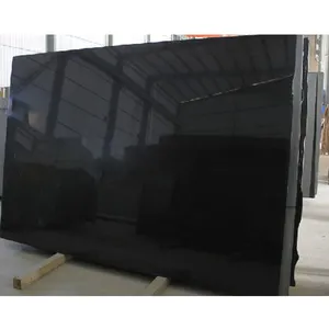 Natural Polished Shanxi Black Granite Slabs for countertops