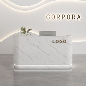 مكتب استقبال بسيط حديث لأمين الصندوق لشركة صغيرة ، مكتب استقبال أمامي لصالون الملابس والخَبز - Product Image 4