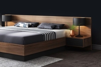 Lit de rangement minimaliste moderne nordique Lit en dalle de Tatami japonais Lit double 1.8m 1.5m