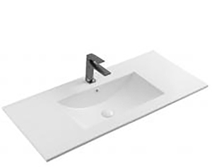 CE sottile lavabo in ceramica stile tradizionale di grandi dimensioni armadio bianco incorporato da <span class=keywords><strong>bagno</strong></span> sotto il <span class=keywords><strong>lavandino</strong></span> - Product Image 1
