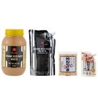 Pasta Wijen Murni, Pasta Makanan Wijen Tahini Kosher Kemasan Makanan Wijen Hitam Panggang Pasta Halal