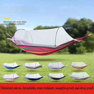 Hamac de Camping de Jardin Portable Suspendu Balançoire Hamacs Extérieurs Hamac avec <span class=keywords><strong>Moustiquaire</strong></span> Hamac Pliant - Product Image 5