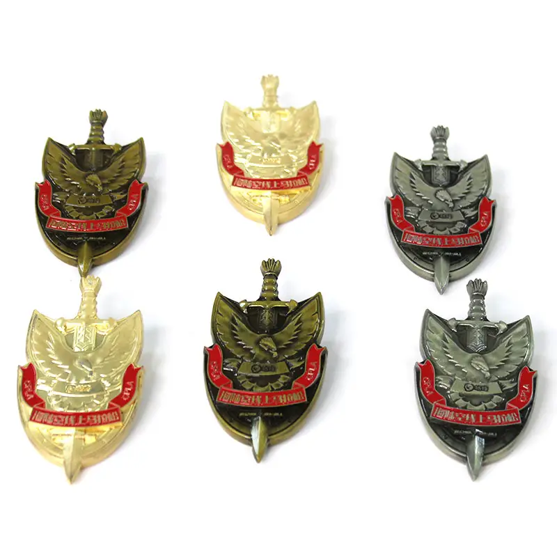 Custom Metal Emblems And Badges Enamel Pin Holiday Celebration Lapel Pin Souvenirs
