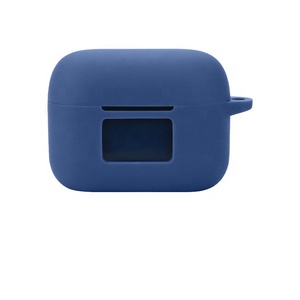 Usine prix de gros housse pour écouteurs pour <span class=keywords><strong>Tozo</strong></span> T21 housse en silicone souple étui de protection absorbant les chocs avec porte-clés - Product Image 1