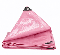 Bâche tissée enduite robuste, imperméable, en plastique, pour couverture de toit extérieur