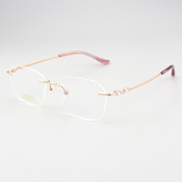 Monture de lunettes pour femmes incrustée de diamants de luxe, monture optique haut de gamme tendance