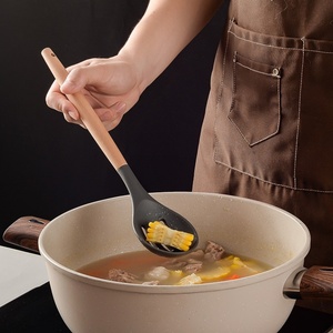 Premium <b>Silicone</b> Kitchen Utensils Cooking <b>Tools</b> Set Heat Resistant Spoons Whisk Turner Non-stick Cooking Utensil for Kitchen - Product Image 2