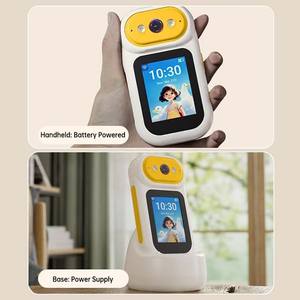 Caméra de surveillance pour bébé 3MP à appel en un clic, caméra domestique portable avec appel vidéo bidirectionnel, surveillance à distance par téléphone portable pour les personnes âgées et les enfants - Product Image 4