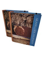 Livre de nuanciers de couleurs de sol Munsell légers pour la science du sol, les études géologiques et les tests d'ingénierie civile