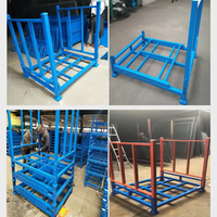 Étagère de stockage pliable en acier robuste pour entrepôt, capacité 1000 kg, pour la logistique et le manutention