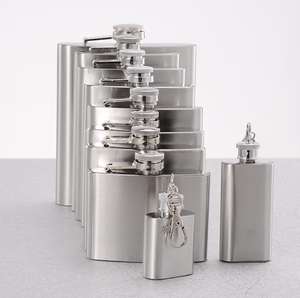 กระติกน้ำสแตนเลสสำหรับใส่เครื่องดื่มแอลกอฮอล์2 4 6 8ออนซ์ขวดไวน์วิสกี้แบบพกพา - Product Image 2