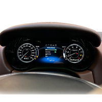 CKSD 12.3 inci Sensor kecepatan GPS kendaraan Cluster Digital, tampilan Auto Meter LCD untuk semua jenis Speedometer