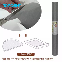Tapis antidérapants TOPCENT à motif diamant pour armoires de cuisine – Les meilleurs tapis antidérapants pour étagères et tiroirs – Performances optimales