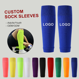 Sports Leg Covers Calf <span class=keywords><strong>Socks</strong></span> Custom Logo Compressão Meias De Futebol Profissional Mangas Leg Warmers Meias - Product Image 1