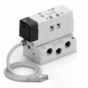 Vanne solénoïde 5 voies SMC série VQ7-6, 24 V CC, 1/4 po, pour le contrôle du gaz - Product Image 4
