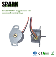 Moteur pas à pas à aimant permanent mini PM25S-024 DC 5V, angle de pas bipolaire 15 degrés pour actionneur de vanne/contrôle d'éclairage de scène/imprimante