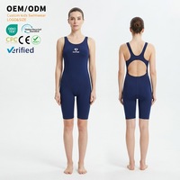 Maillot de bain une pièce de compétition pour fille, OEM/ODM, haut de gamme, séchage rapide, ajusté, amincissant, dos nu, pour la course et l'entraînement en piscine