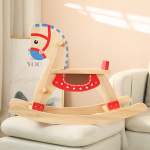 Caballo Balancín de Madera Resistente para Niños de 2 a 6 Años - Product Image 2