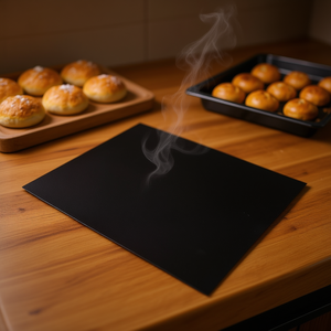 แผ่นอบขนมแบบใช้ซ้ำได้ 12 ชิ้น แบบไม่ติดกระทะ สำหรับอบในเตาอบ อุปกรณ์ทำขนม - Product Image 3