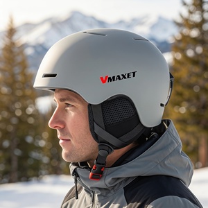 VMAXET <strong>MS</strong>-SY048 Unisex CE Certified Sport Ski Helmet PC+EPS Winter Breathable Safety Ear Warmer 6 Air Vents Head Protection - Product Image 1