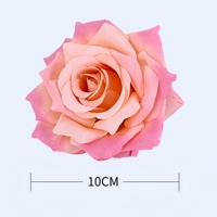 Meistverkaufte 10cm Künstliche Seidenrosen-Blütenköpfe Modern für DIY Heimdekoration für Hochzeit Feiertag Wanddekoration Valentinstag