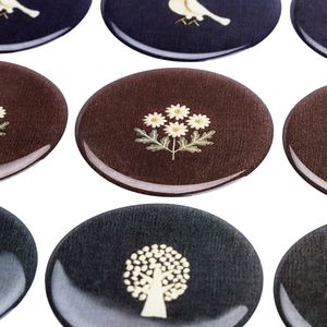 Autocollants en résine époxy 3D ronds en cristal pour étiquettes de marque, autocollants en vinyle en dôme personnalisés en gros - Product Image 5