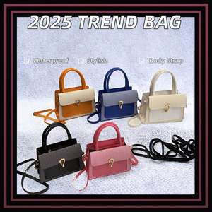 Conjunto de bolsos de mano de piel sintética acolchada de lujo para mujer, bandoleras de gran capacidad con monedero, venta al por mayor - Product Image 2